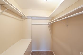 Large walk-in closets